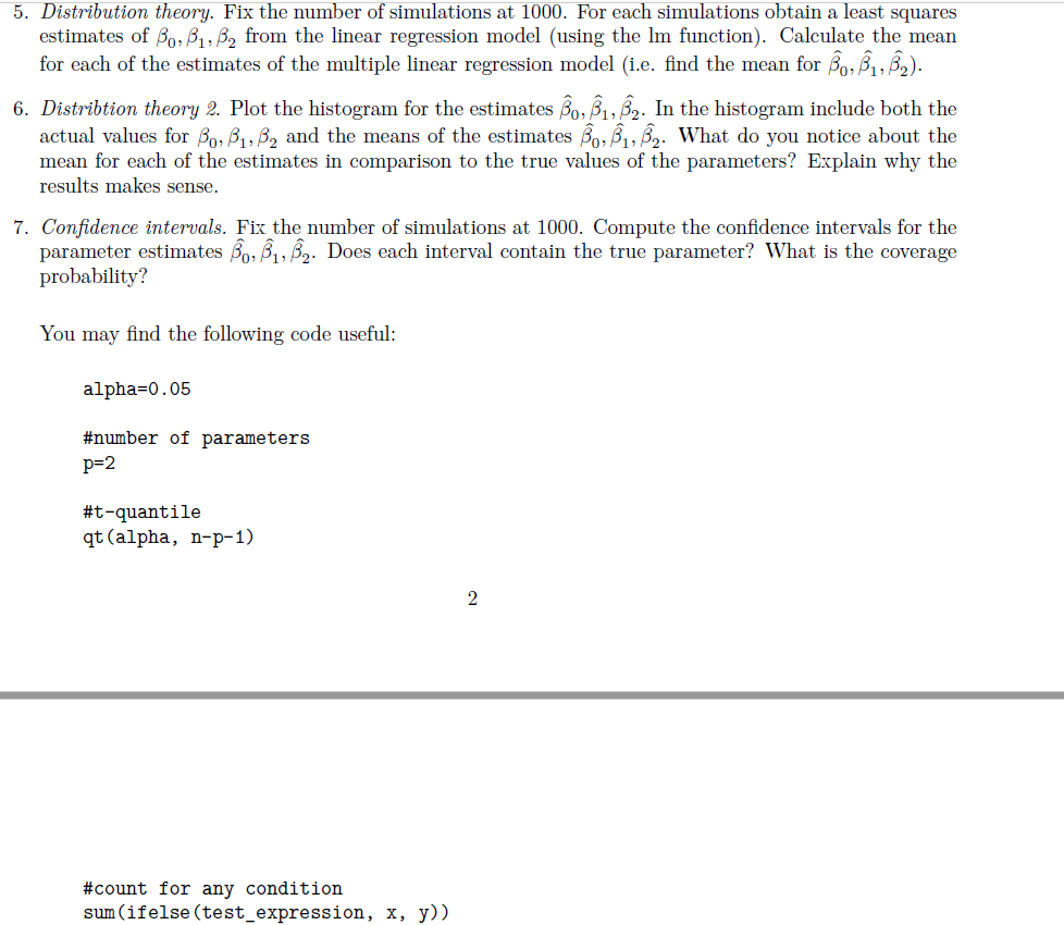 need R code for the questions please help to produce | Chegg.com