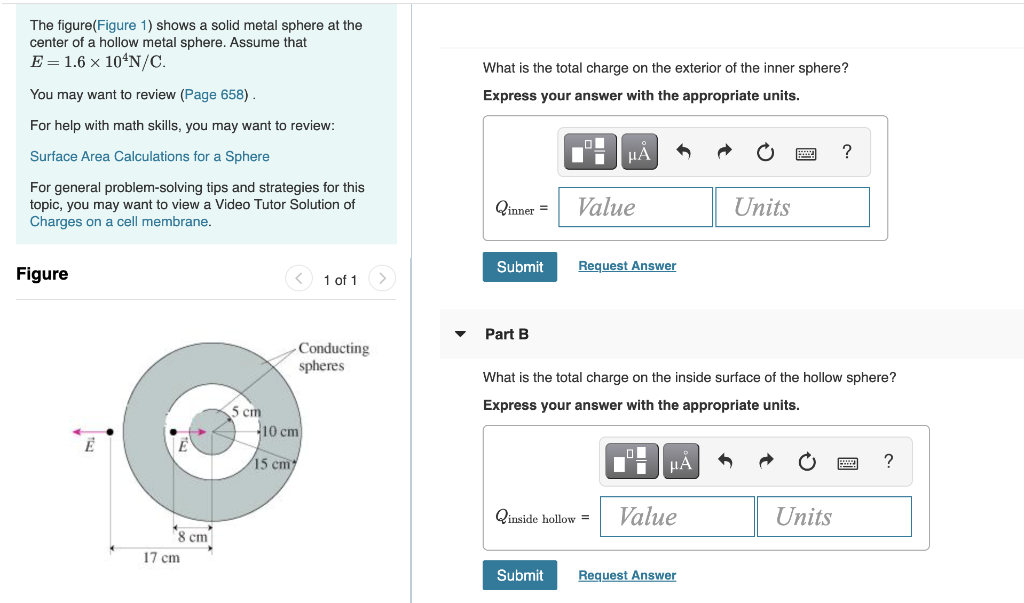 Solved The figure(Figure 1) shows a solid metal sphere at