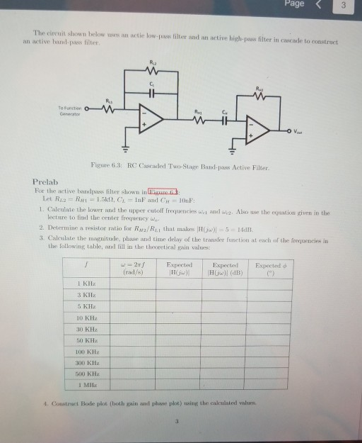 Solved Page The Circuit Shown Below Vuses An Actie Low Pnes 