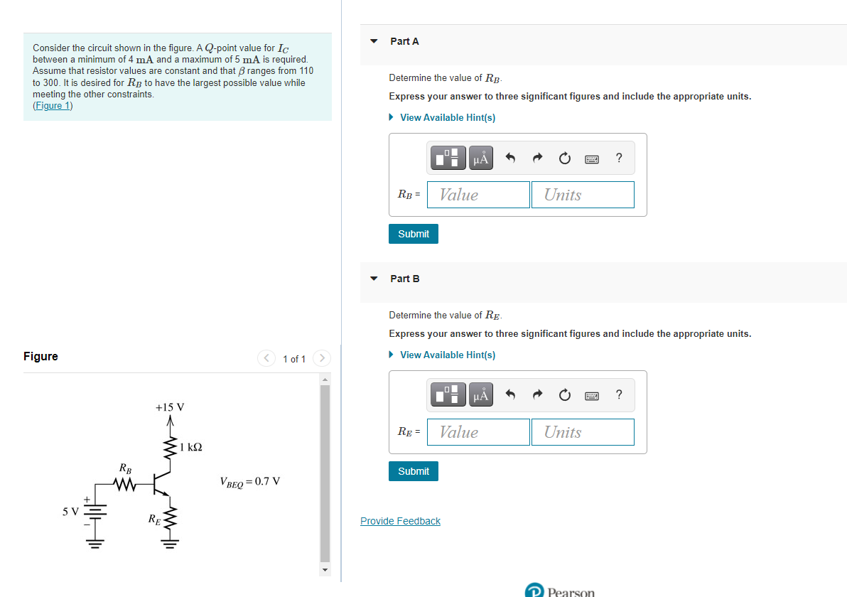 Solved Part A Consider the circuit shown in the figure. A | Chegg.com