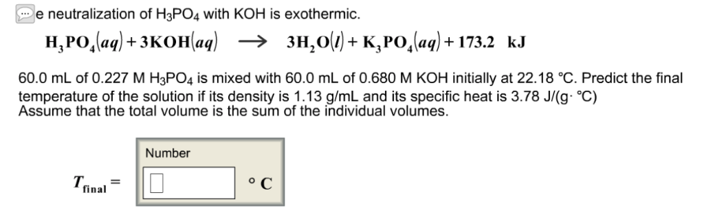 Koh H3po4 K3po4 H2o Balance