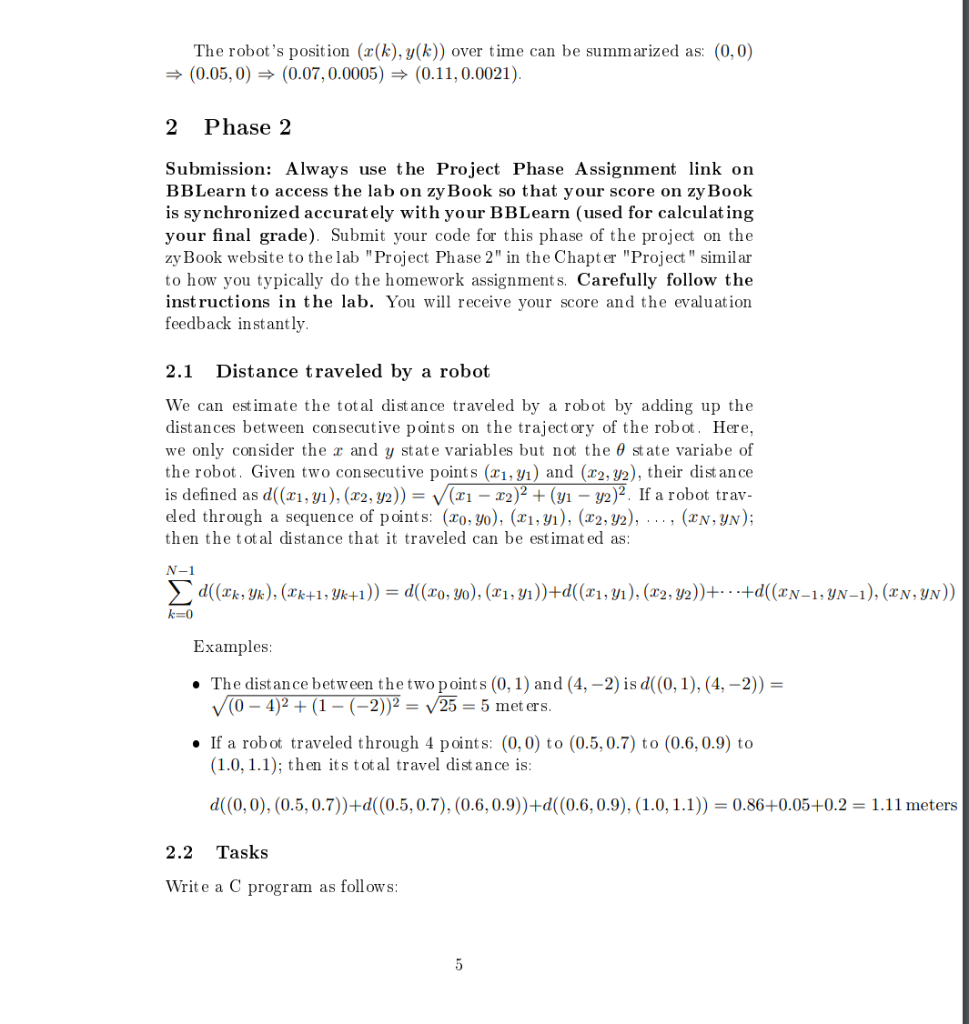 Solved Read the Project Phase 2 PDF document posted on | Chegg.com