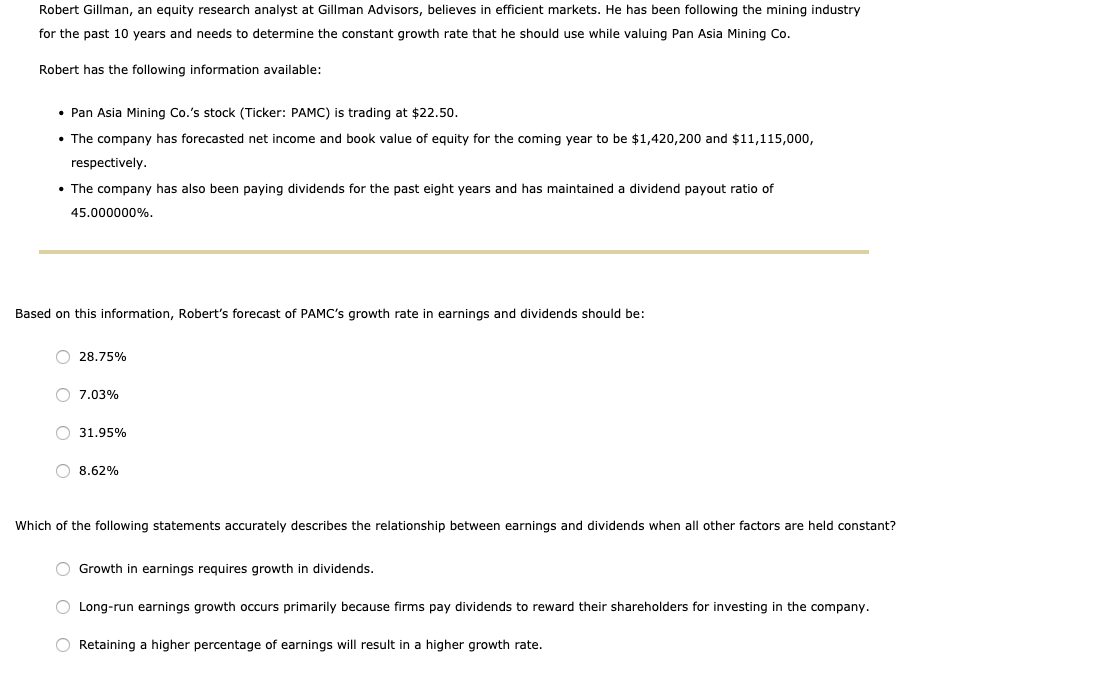 Robert Gillman An Equity Research Analyst At Gillman Chegg 