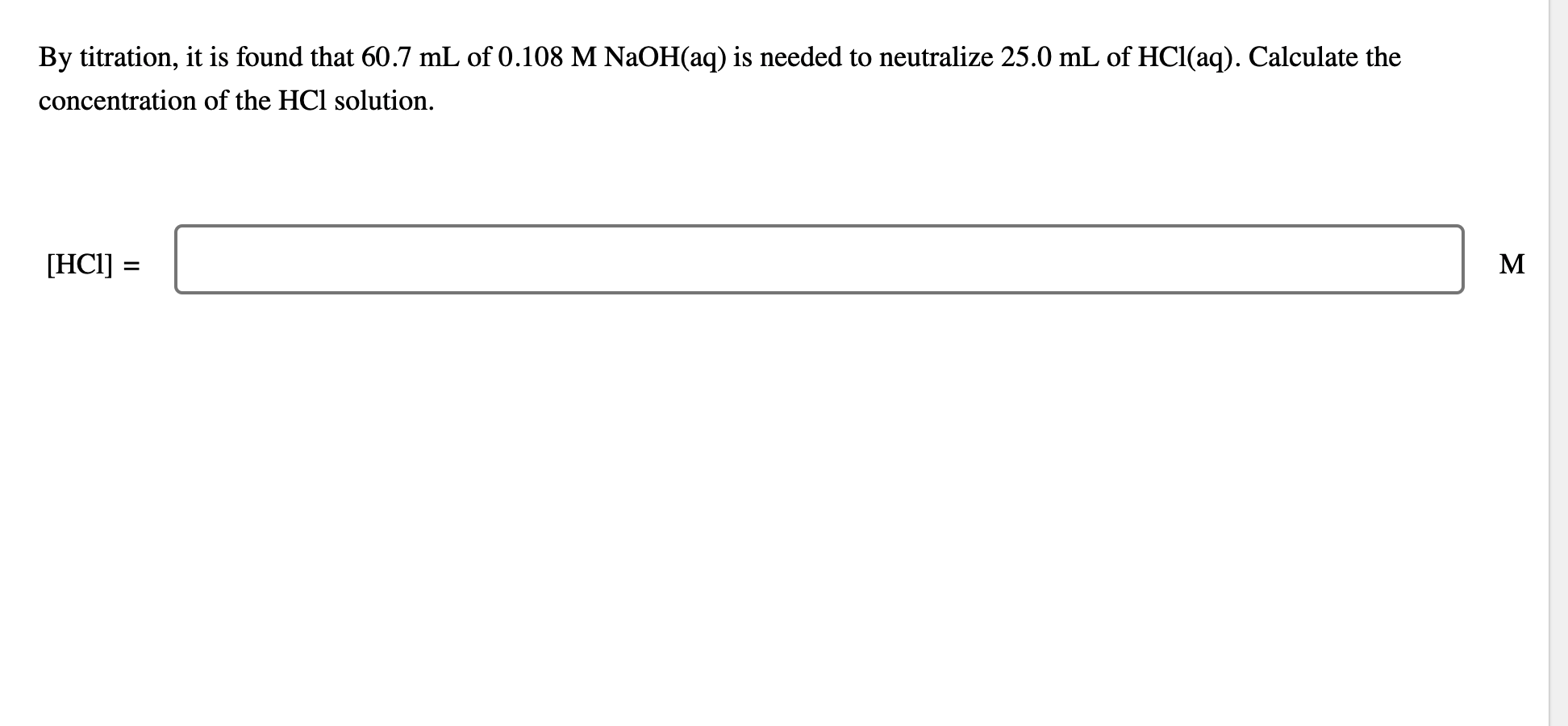 solved-by-titration-it-is-found-that-60-7-ml-of-chegg