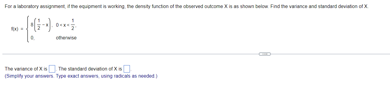 Solved For a laboratory assignment, if the equipment is | Chegg.com