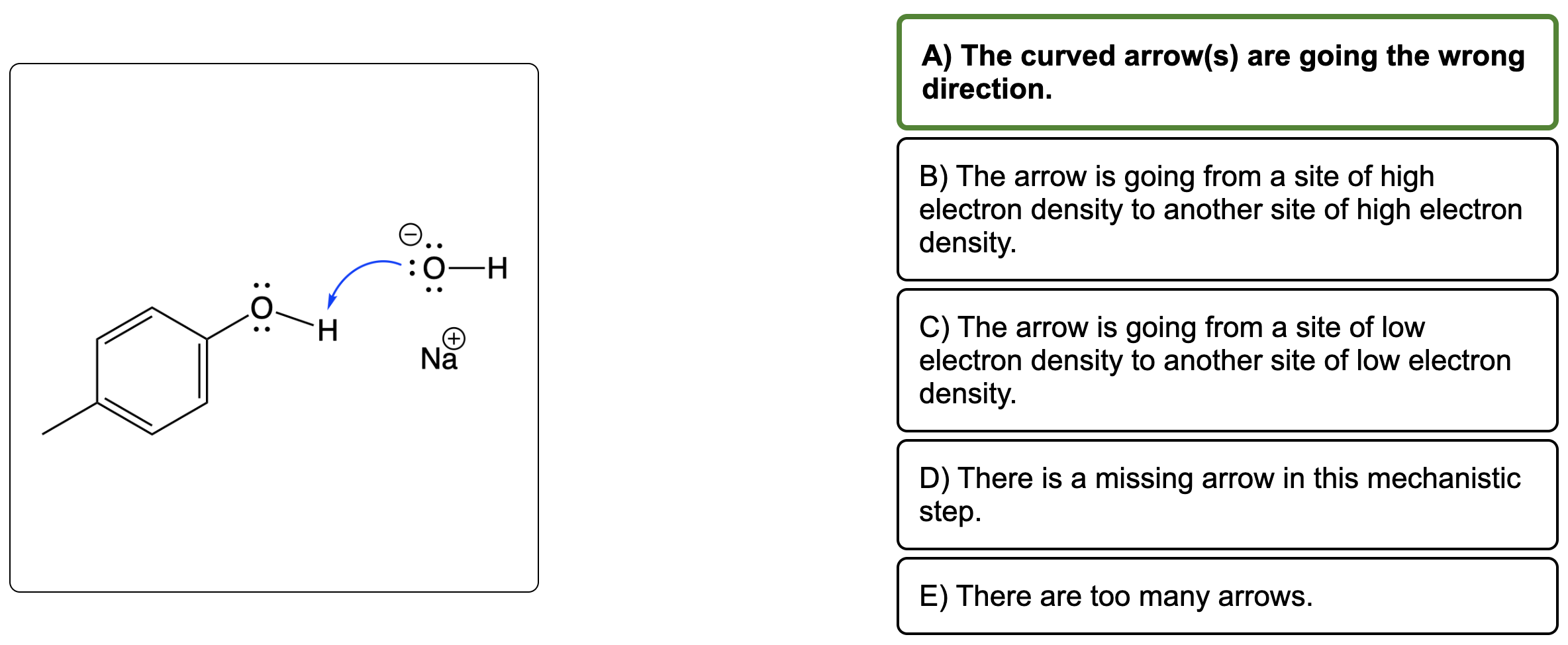 Solved An Incorrect Curved Arrow Mechanism For A Bronsted | Chegg.com