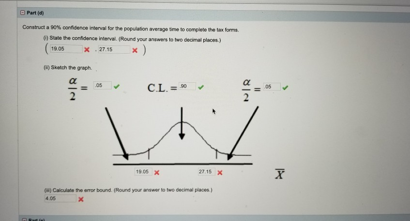 Solved * Previous Answers | IVLULLABSTATZ8.HW.UU. My Notes | Chegg.com