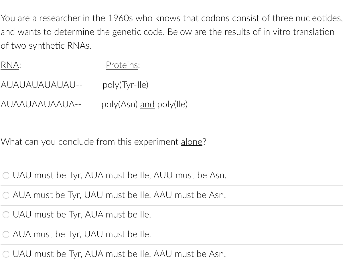 Solved You are a researcher in the 1960s who knows that | Chegg.com
