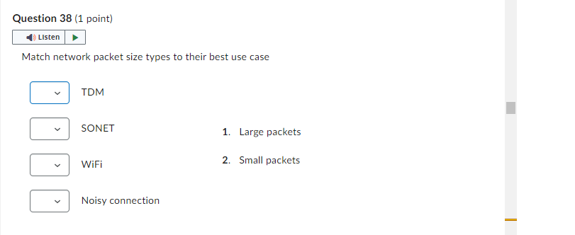 solved-match-network-packet-size-types-to-their-best-use-chegg