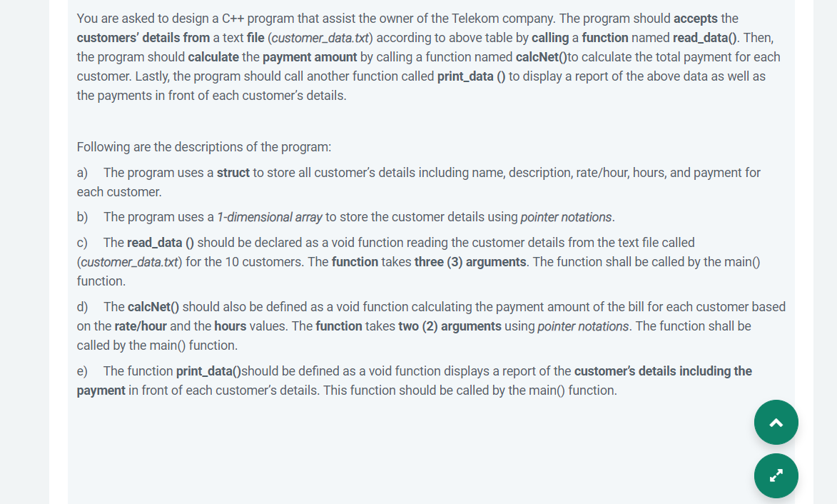 Print Payment Bill For Telekom Intermediate Above Chegg Com