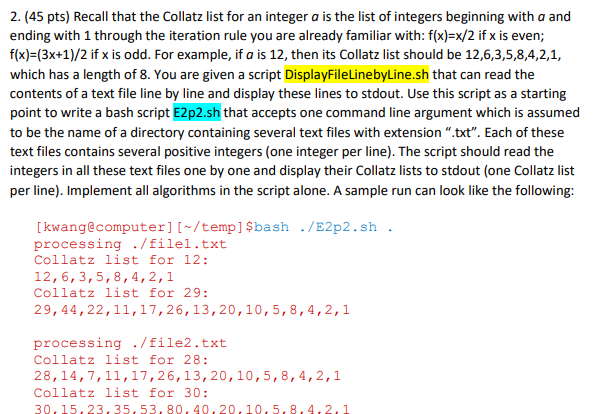 echo line in file