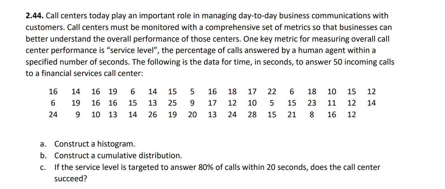 solved-2-44-call-centers-today-play-an-important-role-in-chegg