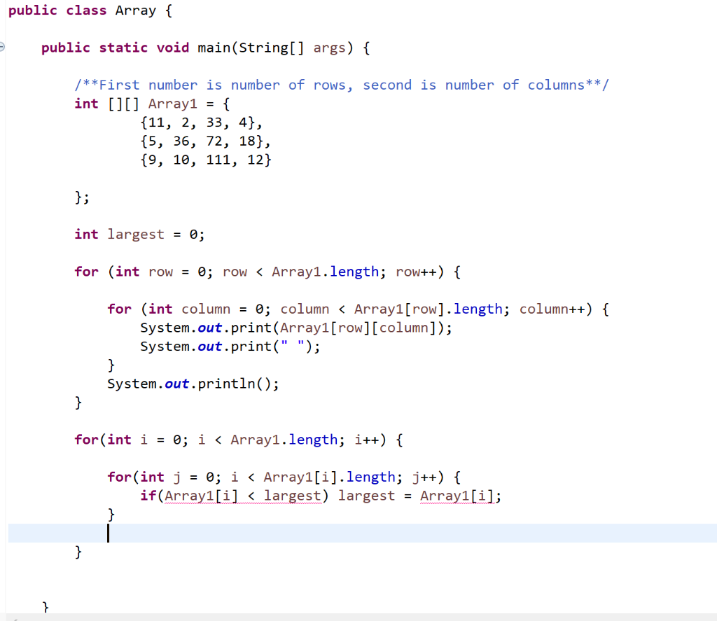 Solved How can I make a nested loop that will find that Chegg