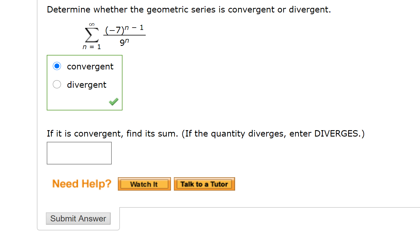 solved-determine-whether-the-geometric-series-is-convergent-chegg