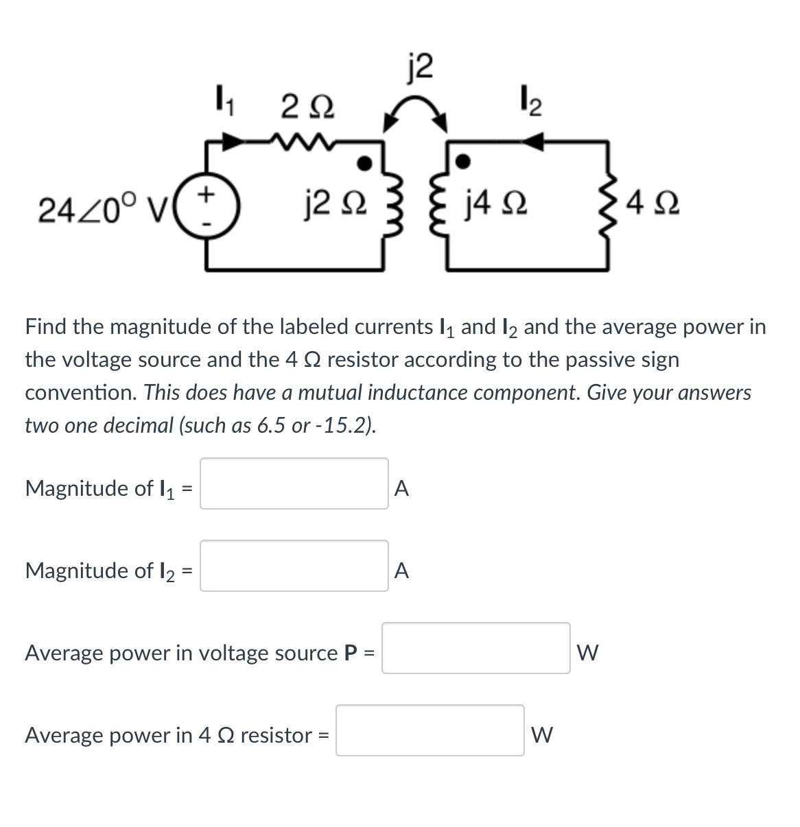 Solved Find the magnitude of the labeled currents I1 and I2 | Chegg.com