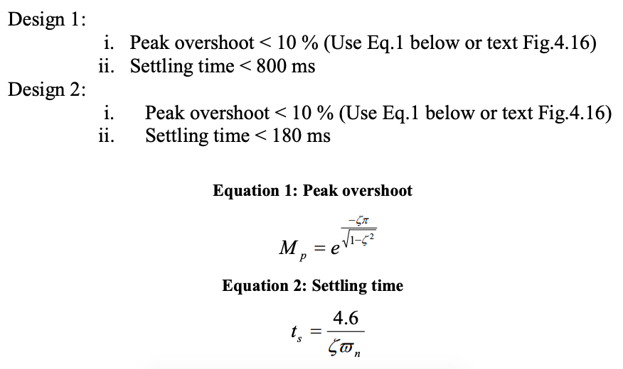 Solved 2. Place the position transfer function in a unity | Chegg.com
