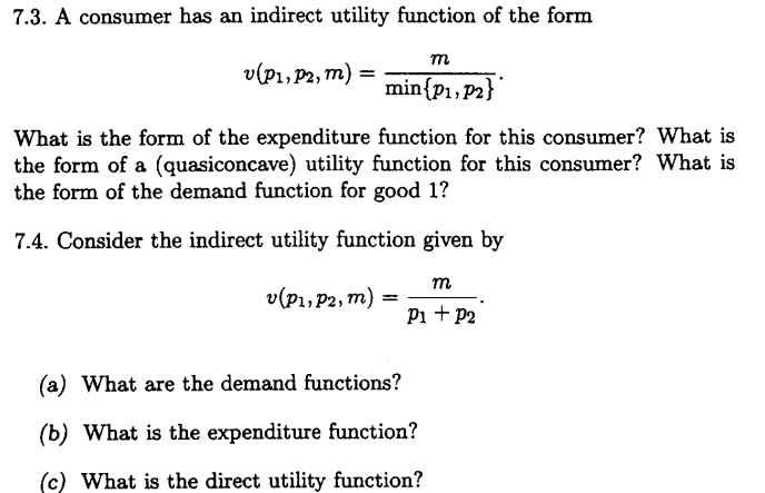 solved-7-3-a-consumer-has-an-indirect-utility-function-of-chegg