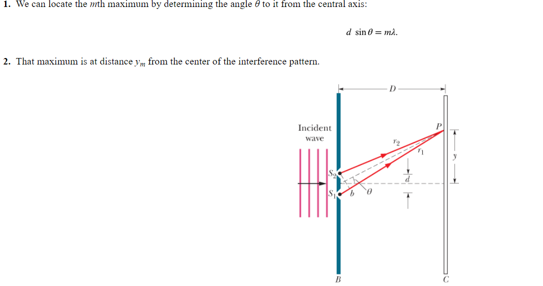 Solved In A Double-slit Experiment, The Wavelength Of The | Chegg.com