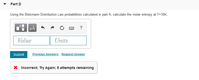 Solved A three level system has energies Eg=0.00J, E1 | Chegg.com