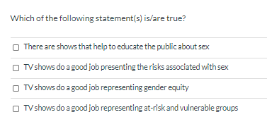 Solved Which of the following statement(s) is/are true? | Chegg.com