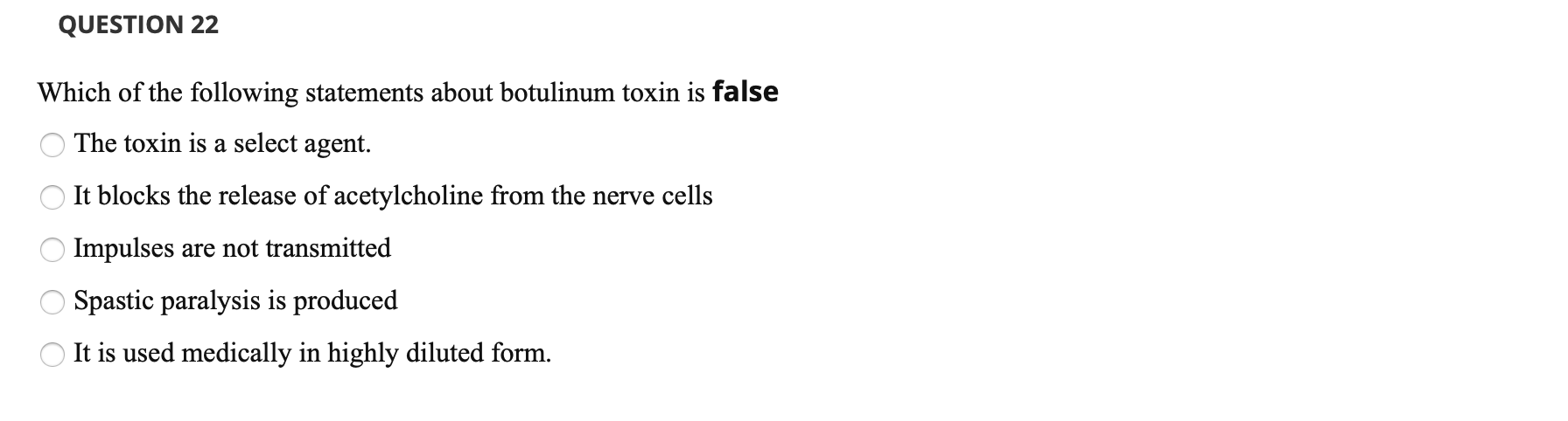 Question 17 Which Of The Following Is False Chegg 