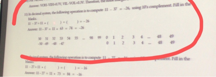 find the complement of 71