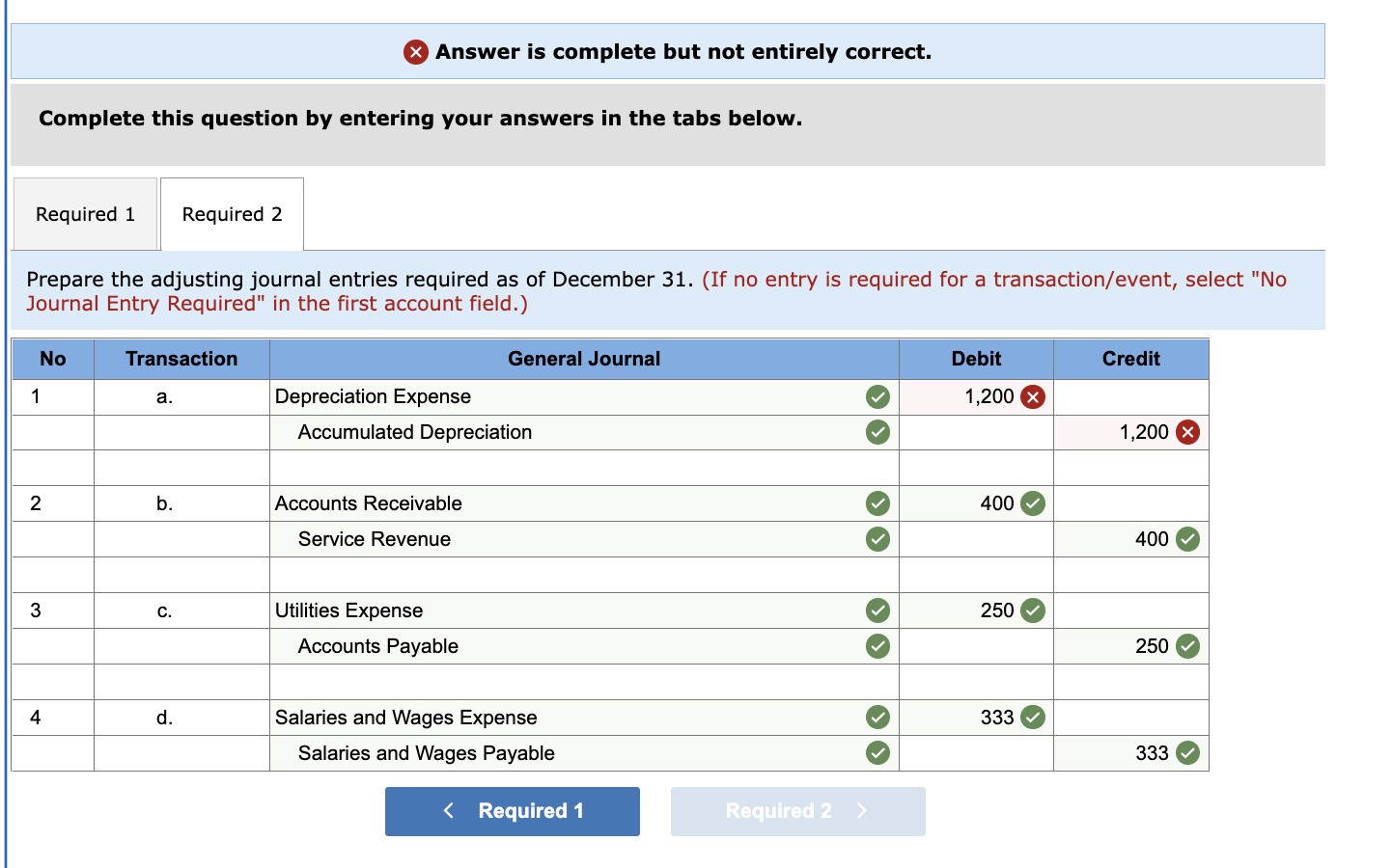 Solved E41 (Static) Explaining Why Adjustments Are Needed