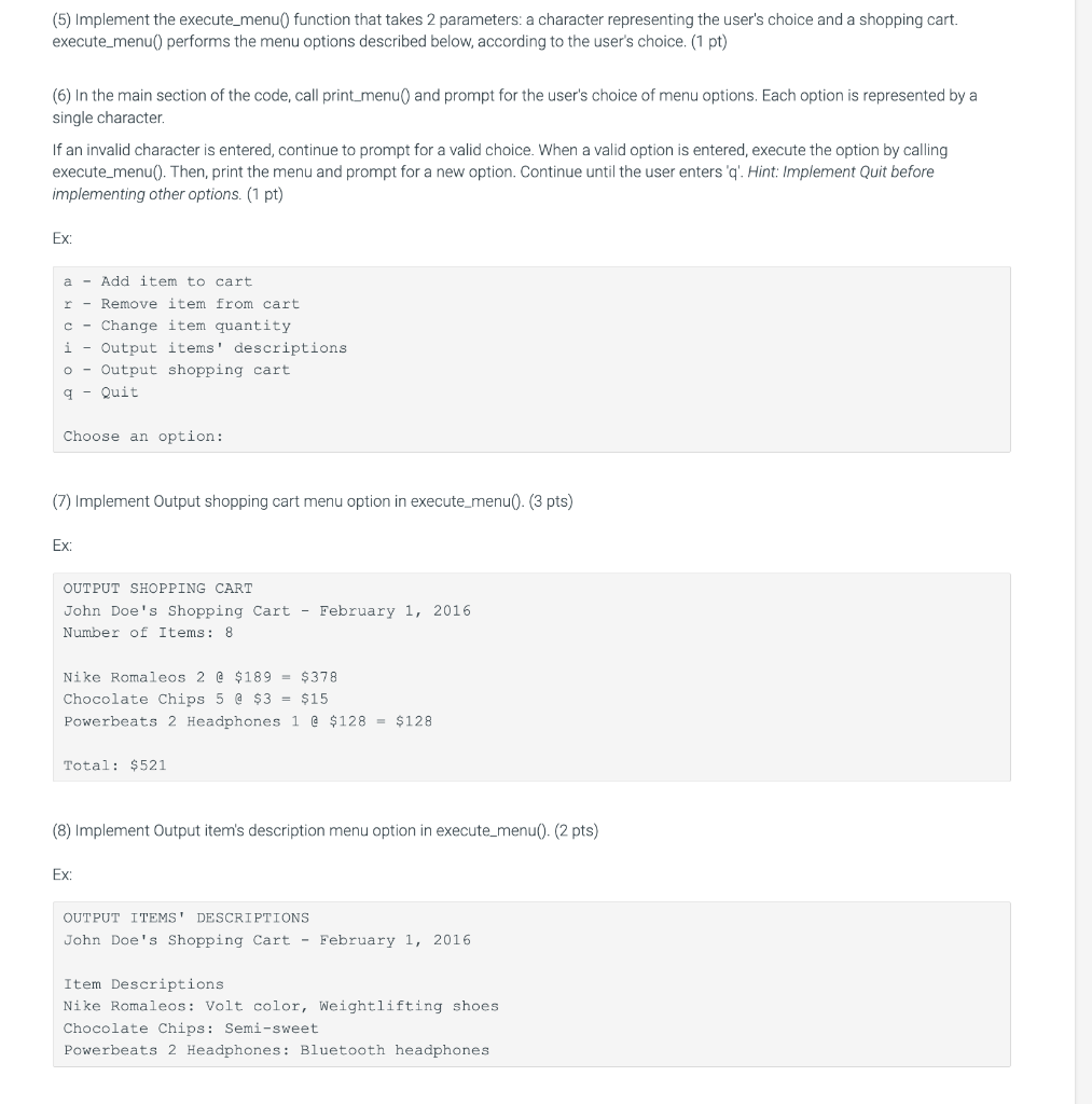 Solved This program extends the earlier 