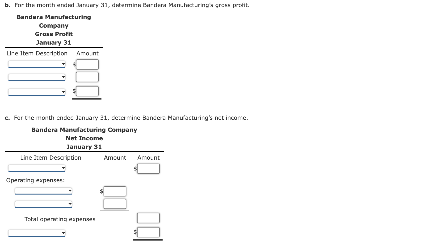  Solved Cost Of Goods Sold Profit Margin And Net Income