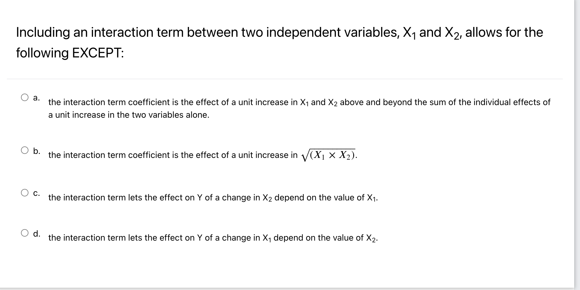 solved-including-an-interaction-term-between-two-independent-chegg