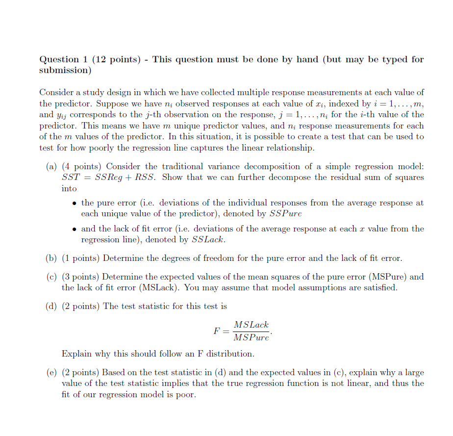 Solved Question 1 (12 points) - This question must be done | Chegg.com