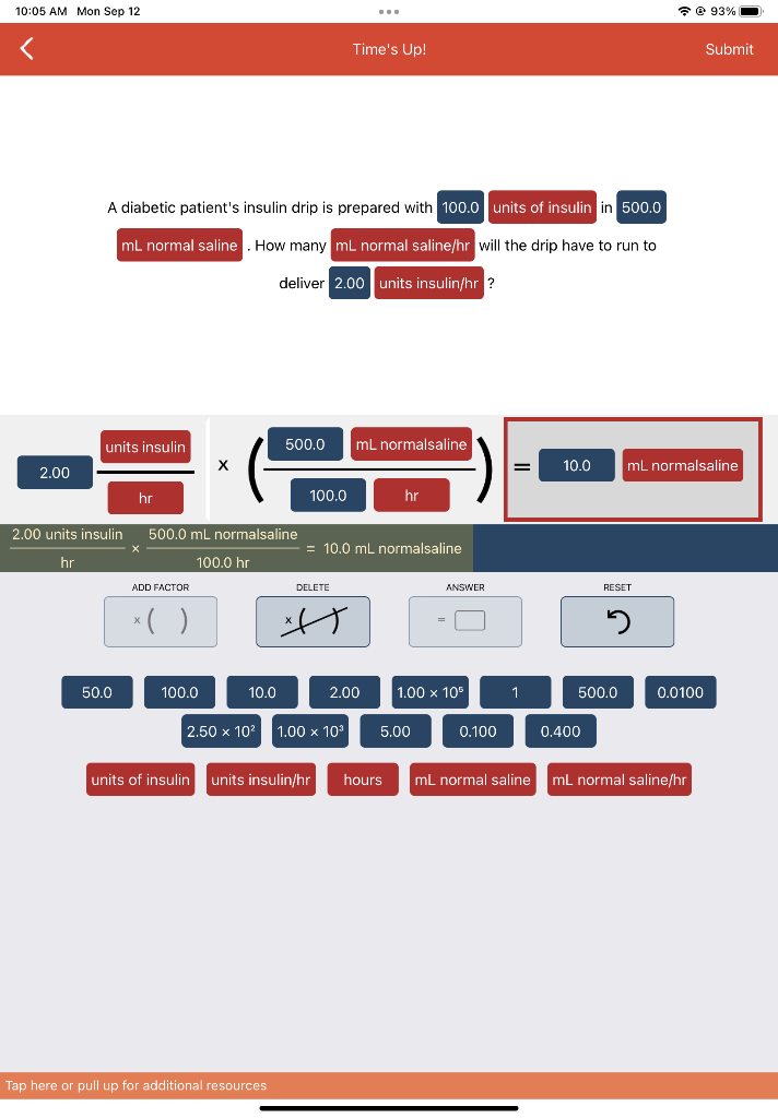 solved-a-diabetic-patient-s-insulin-drip-is-prepared-with-in-chegg