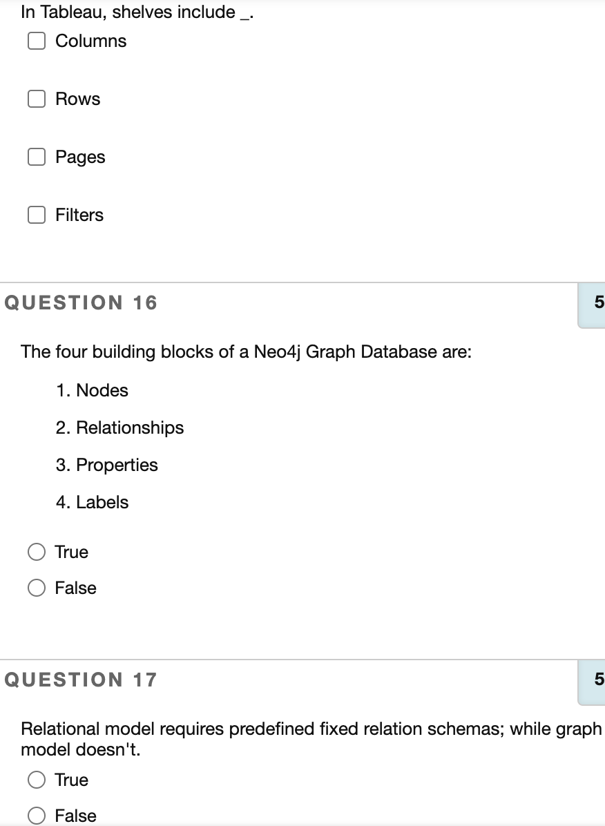 Solved In Tableau, shelves include_ Columns Rows Pages