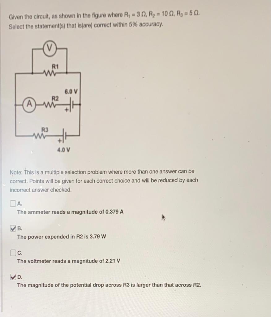 Solved Given The Circuit, As Shown In The Figure Where R= | Chegg.com