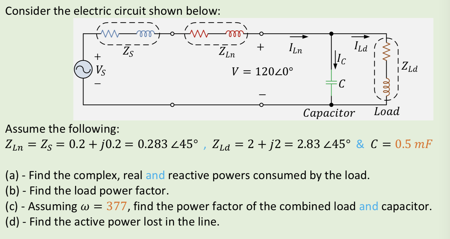 Solved - -- - --- --- Consider The Electric Circuit Shown | Chegg.com