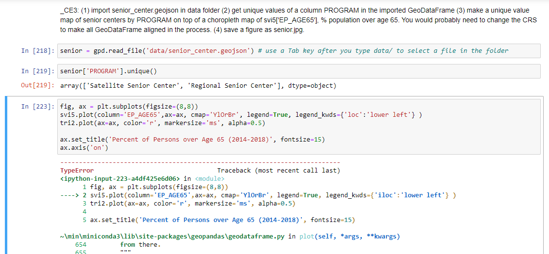 I'm trying to decipher this syntax error for this | Chegg.com