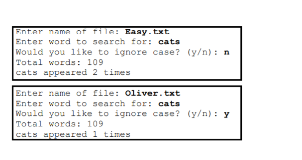 Solved For this project, you will write a program that | Chegg.com