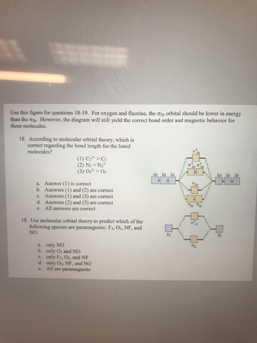 Solved Use This Figure For Questions 18-19. For Oxygen And | Chegg.com