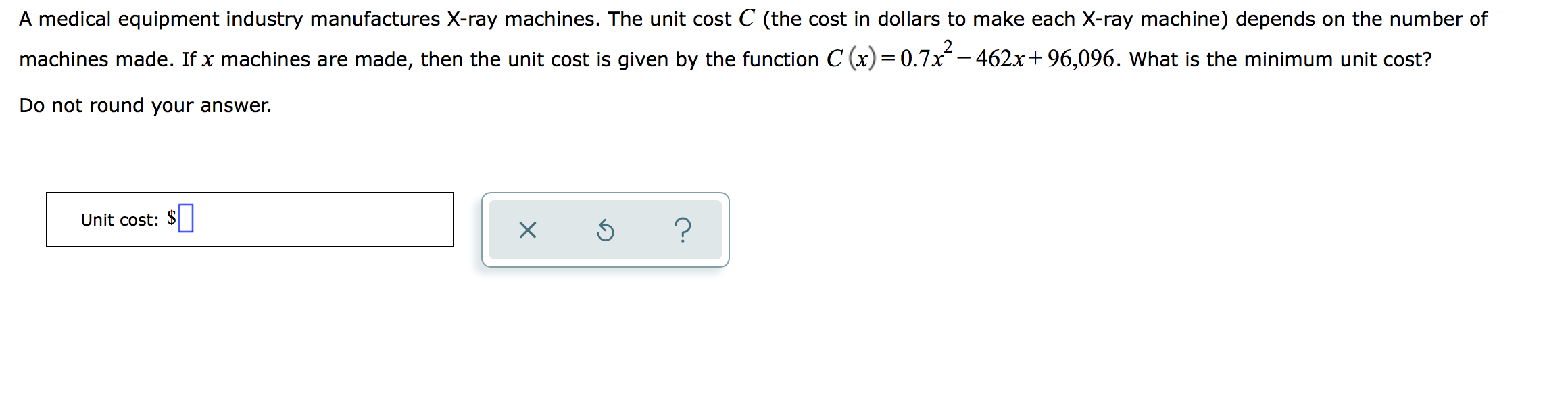 Solved A medical equipment industry manufactures Xray