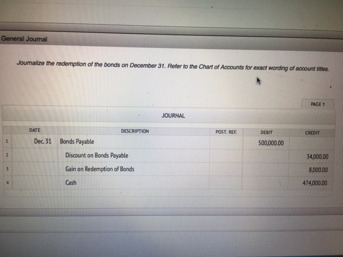 Solved A 500,000 bond issue on which there is an