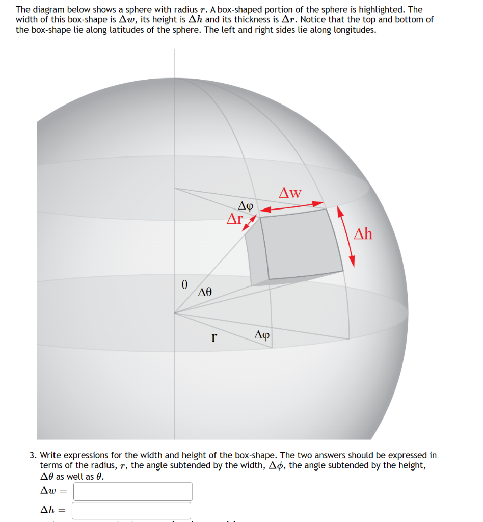 Solved 308. The diagram at right shows the shadow PQ that is