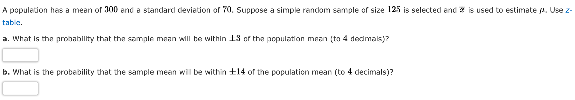 solved-a-population-has-a-mean-of-300-and-a-standard-chegg