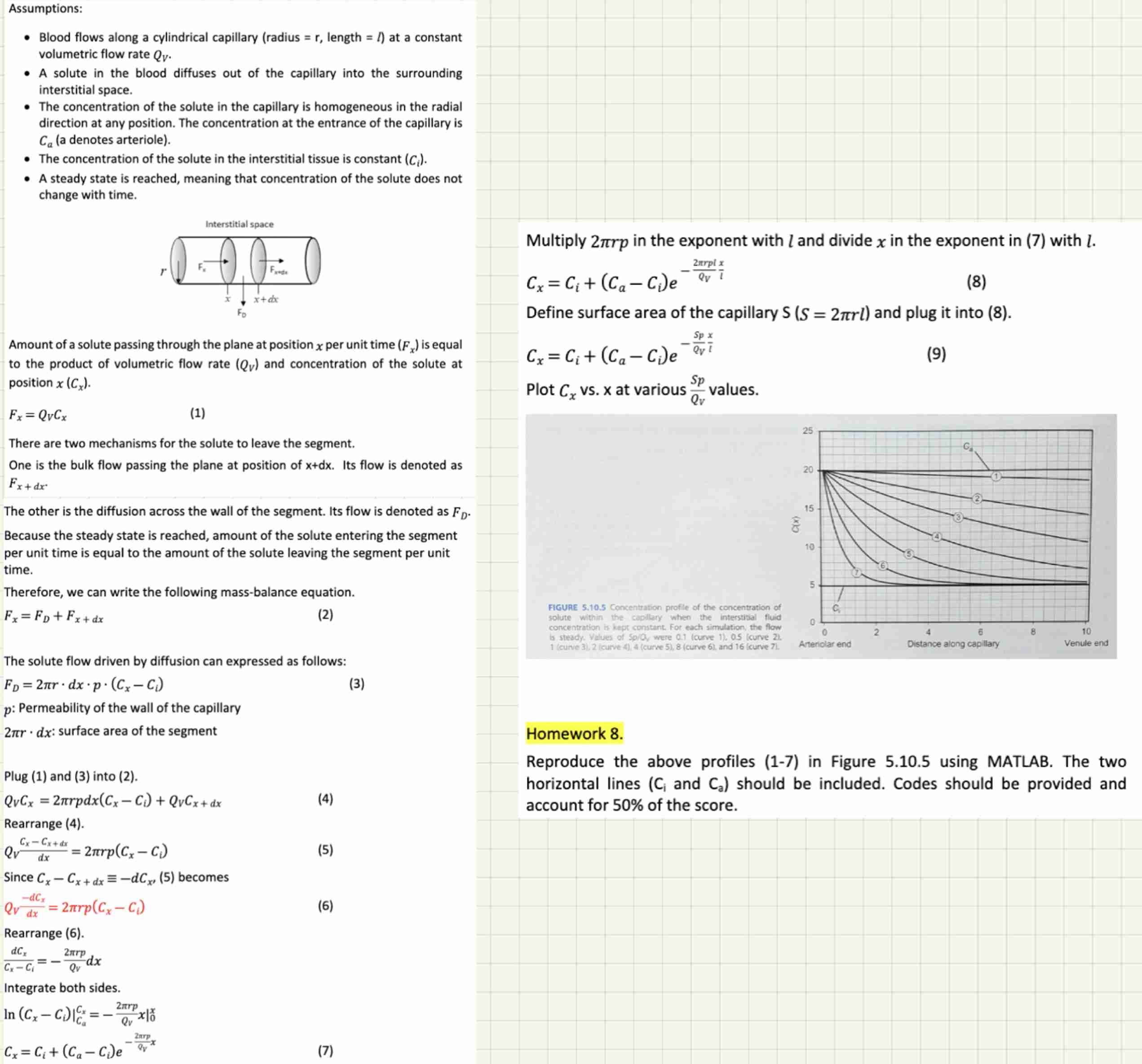 Please provide the Matlab code and show the graph | Chegg.com