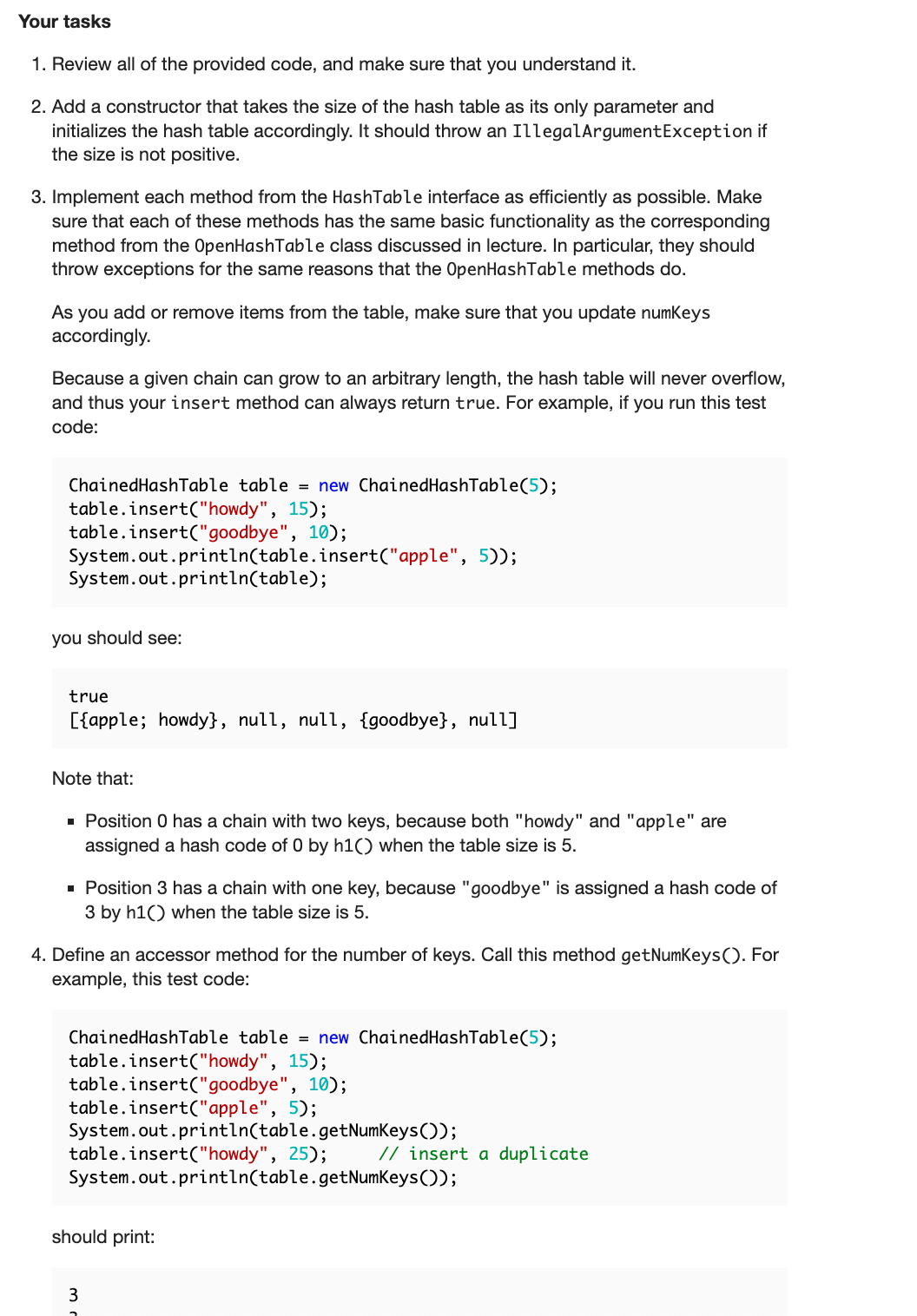 Solved In lecture, we discussed the following interface for | Chegg.com