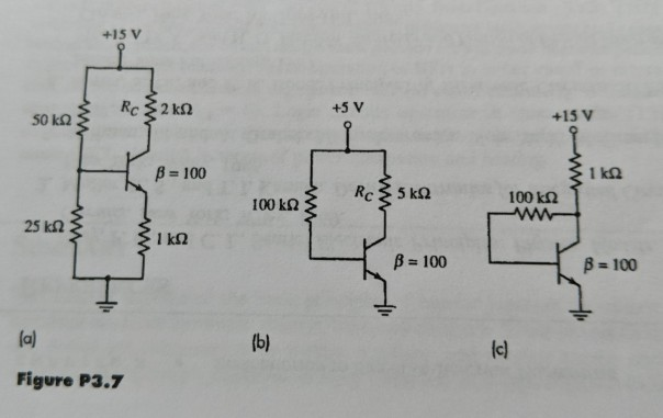 Solved 7. Determine the collector and the base currents and | Chegg.com