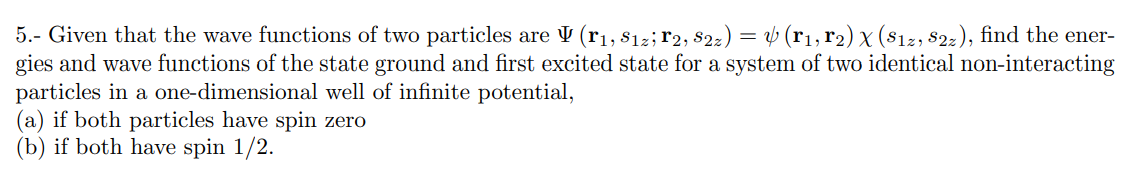 Solved Solve The Following Quantum Mechanics Problem, | Chegg.com