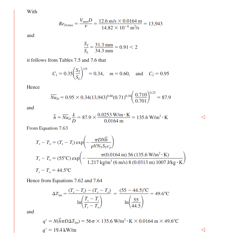 Solved Repeat The Ex 7 7 For Nl 25 And 1 V m S And Chegg Com