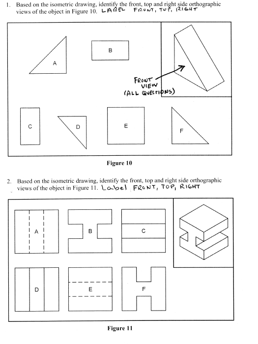 Solved 1. Based On The Isometric Drawing, Identify The 