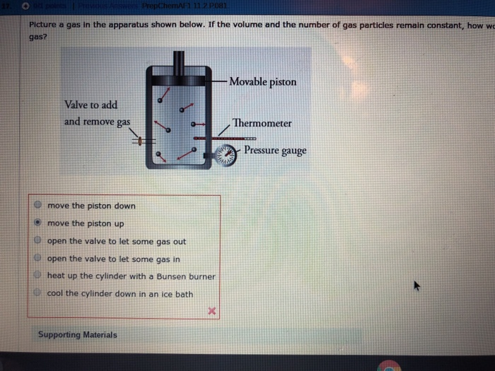 Solved How would the temp have to change to decrease the | Chegg.com