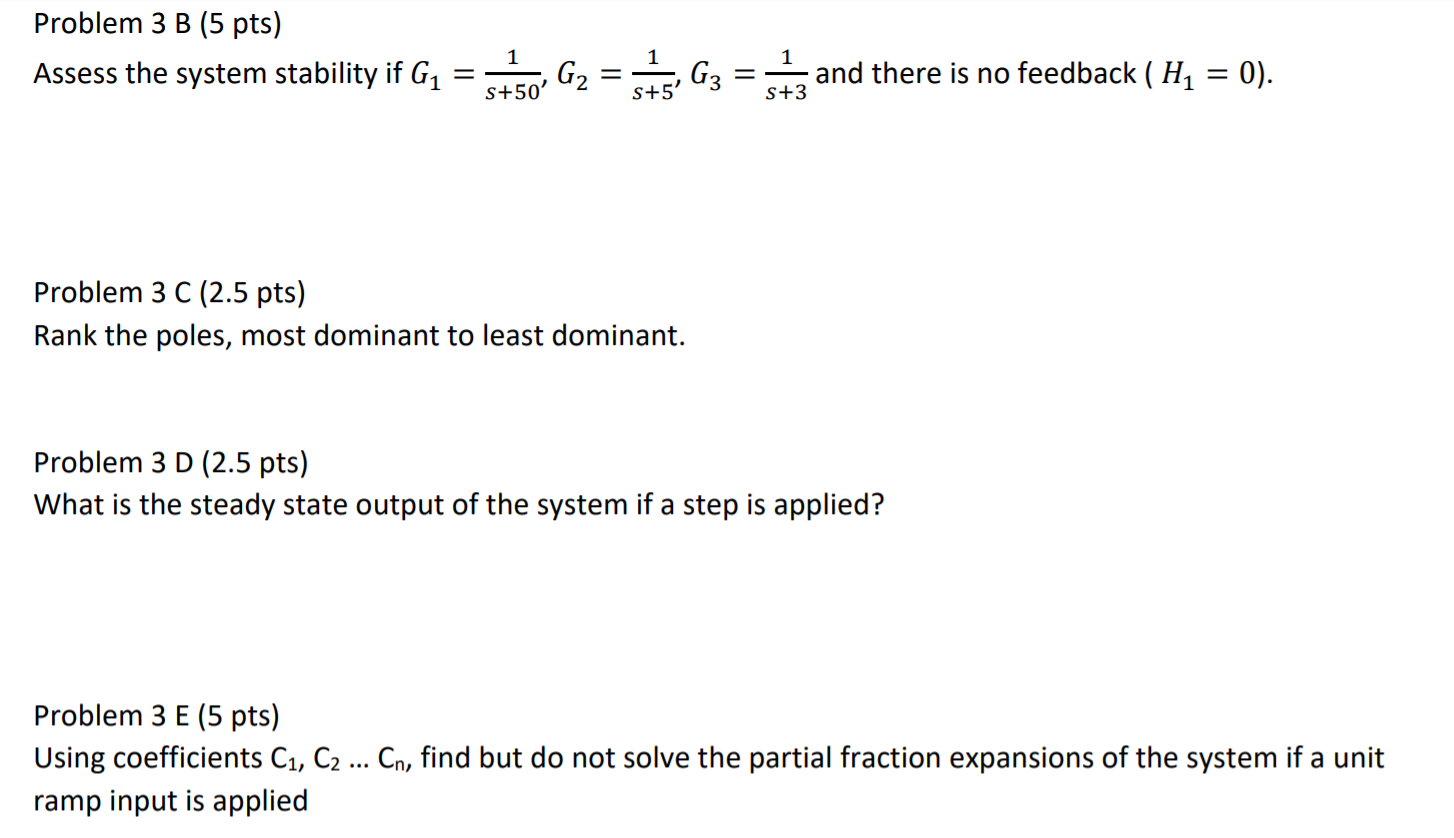 Solved Find The Transfer Function Of The Following Block | Chegg.com